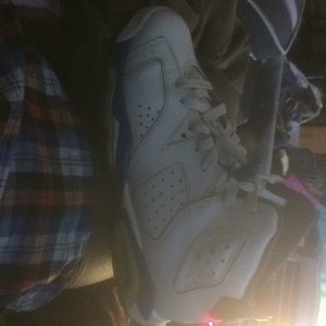 Jordan 6 blue and white
